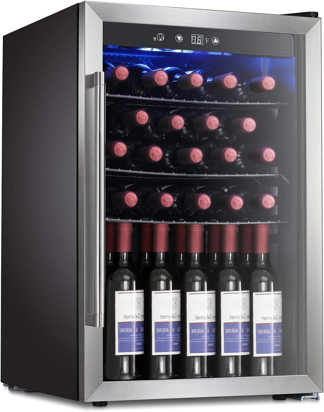Antarctic Star 36 Bottle Wine Cooler Stainless Steel