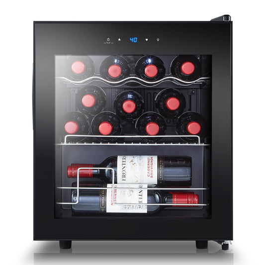 STAIGIS 15 Bottle Mini Wine Fridge with Digital Control