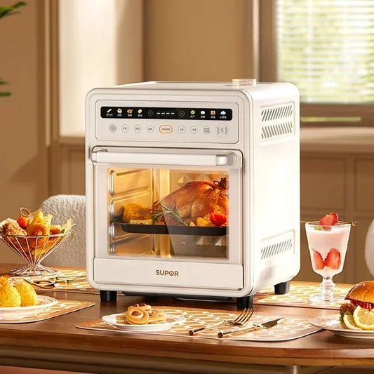 Freidora de aire. Nuevo. Hogar. Visual. Multifuncional. Horno inteligente. Integrado. También conocido como freidora de aire sin aceite.
