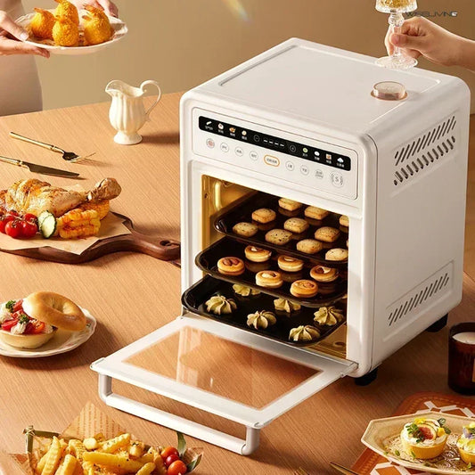 Freidora de aire. Nuevo. Hogar. Visual. Multifuncional. Horno inteligente. Integrado. También conocido como freidora de aire sin aceite.